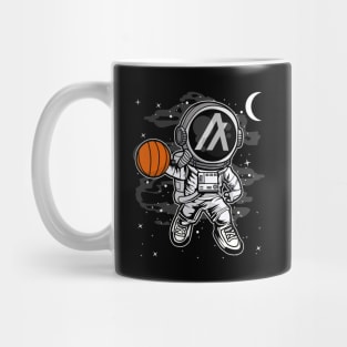 Astronaut Basketball Algorand ALGO Coin To The Moon Crypto Token Cryptocurrency Blockchain Wallet Birthday Gift For Men Women Kids Mug